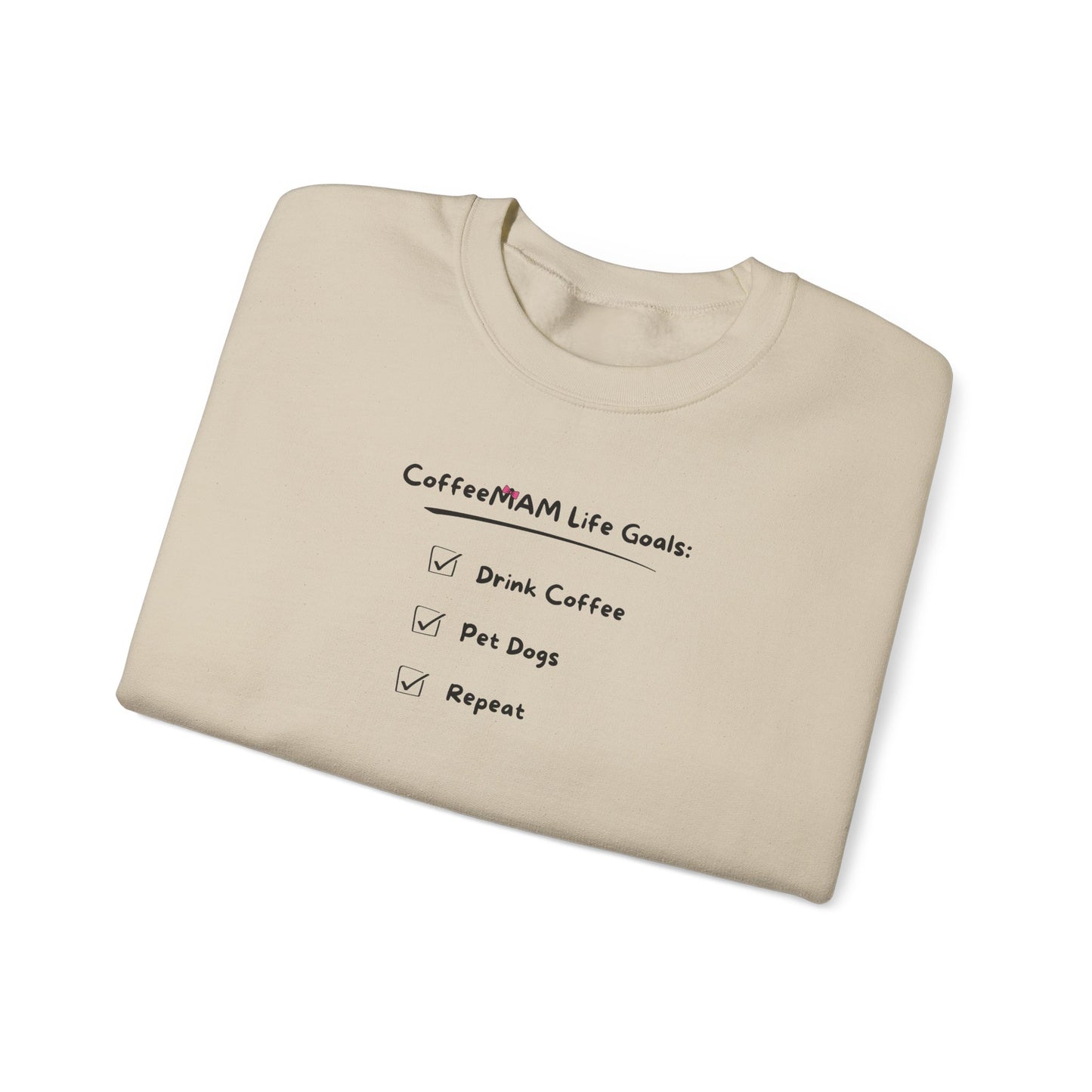 Life Goals Crewneck Sweatshirt