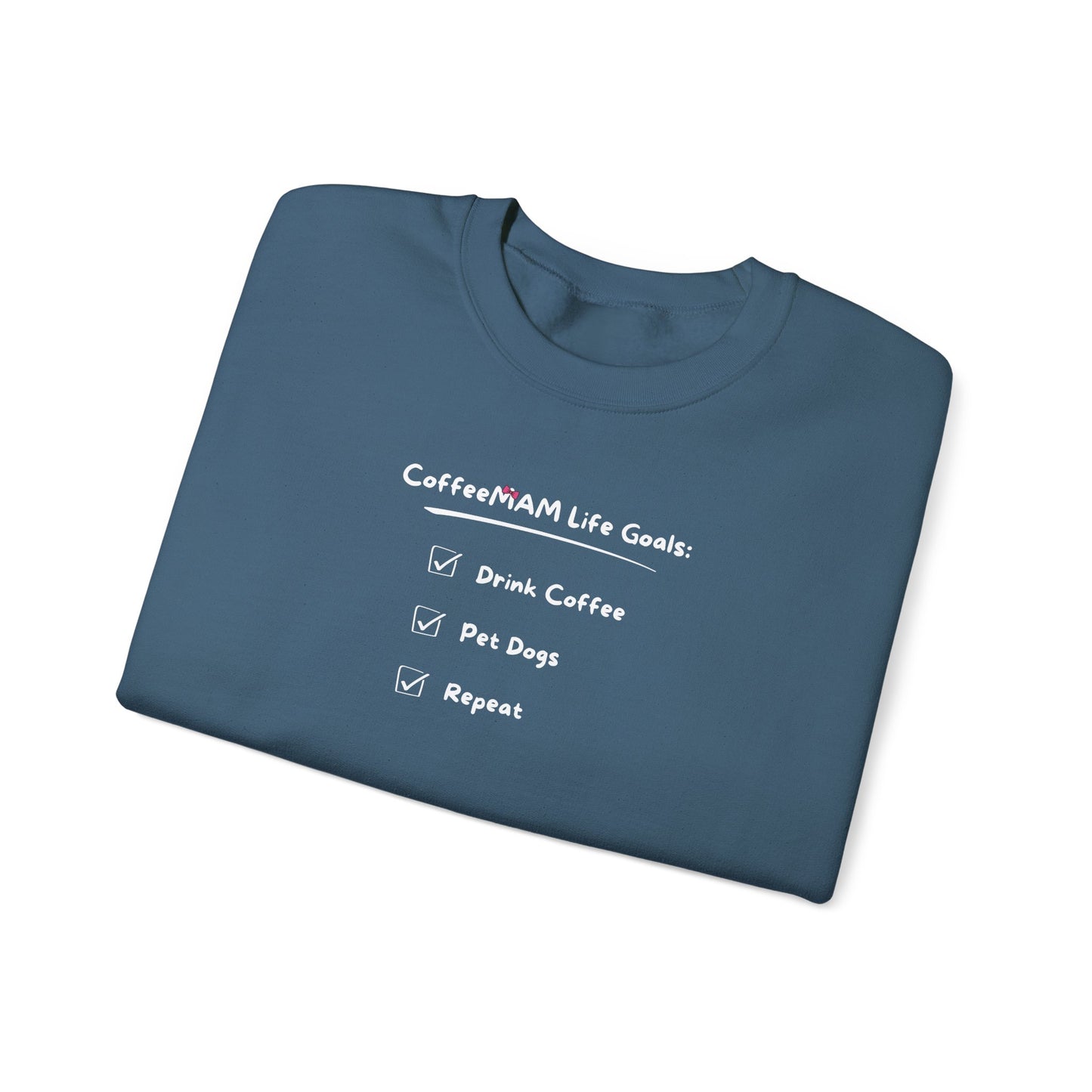 Life Goals Crewneck Sweatshirt