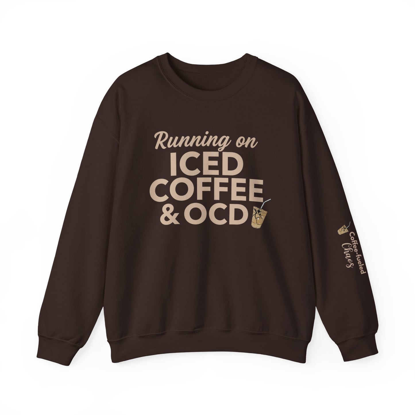 Iced Coffee & OCD Crewneck Sweatshirt