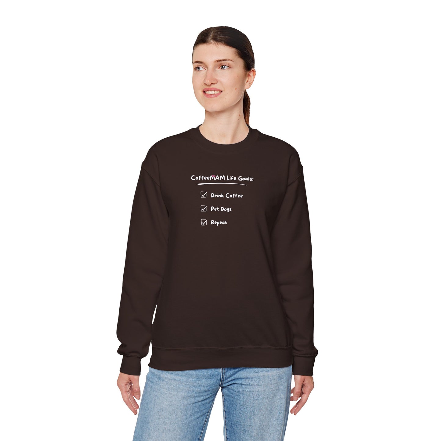 Life Goals Crewneck Sweatshirt