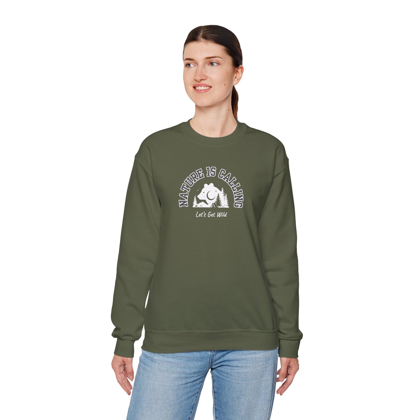 Nature Is Calling Crewneck Sweatshirt