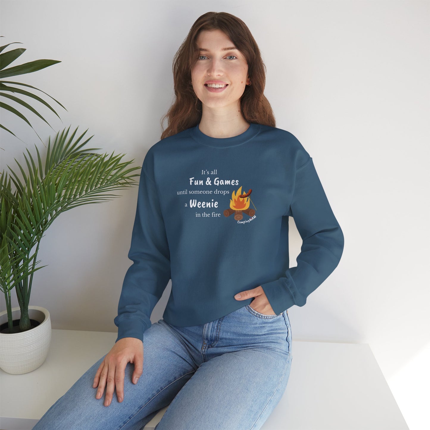 Burnt Weenie Crewneck Sweatshirt