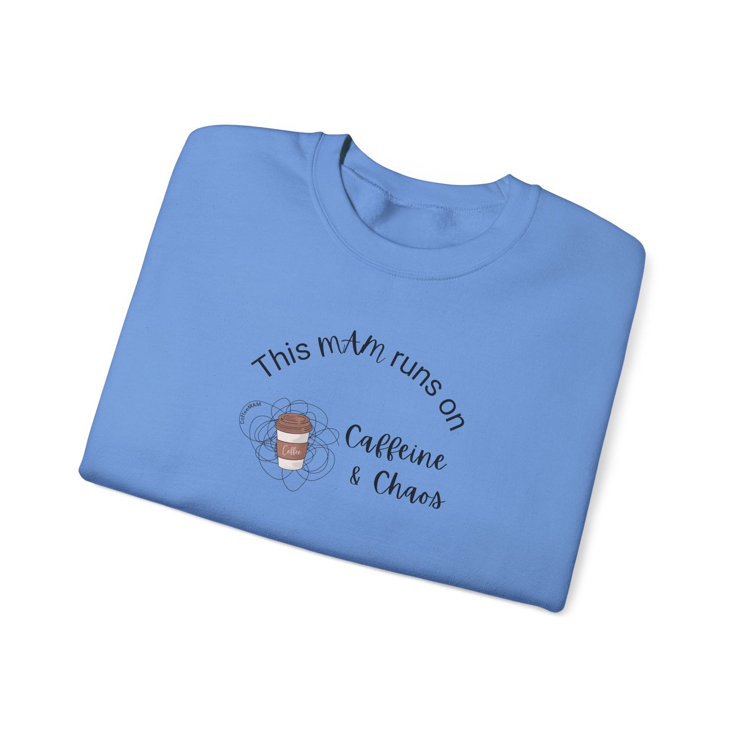 Caffeine & Chaos Crewneck Sweatshirt