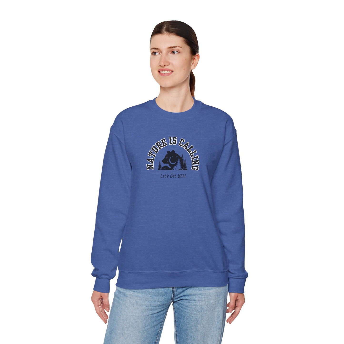 Nature Is Calling Crewneck Sweatshirt