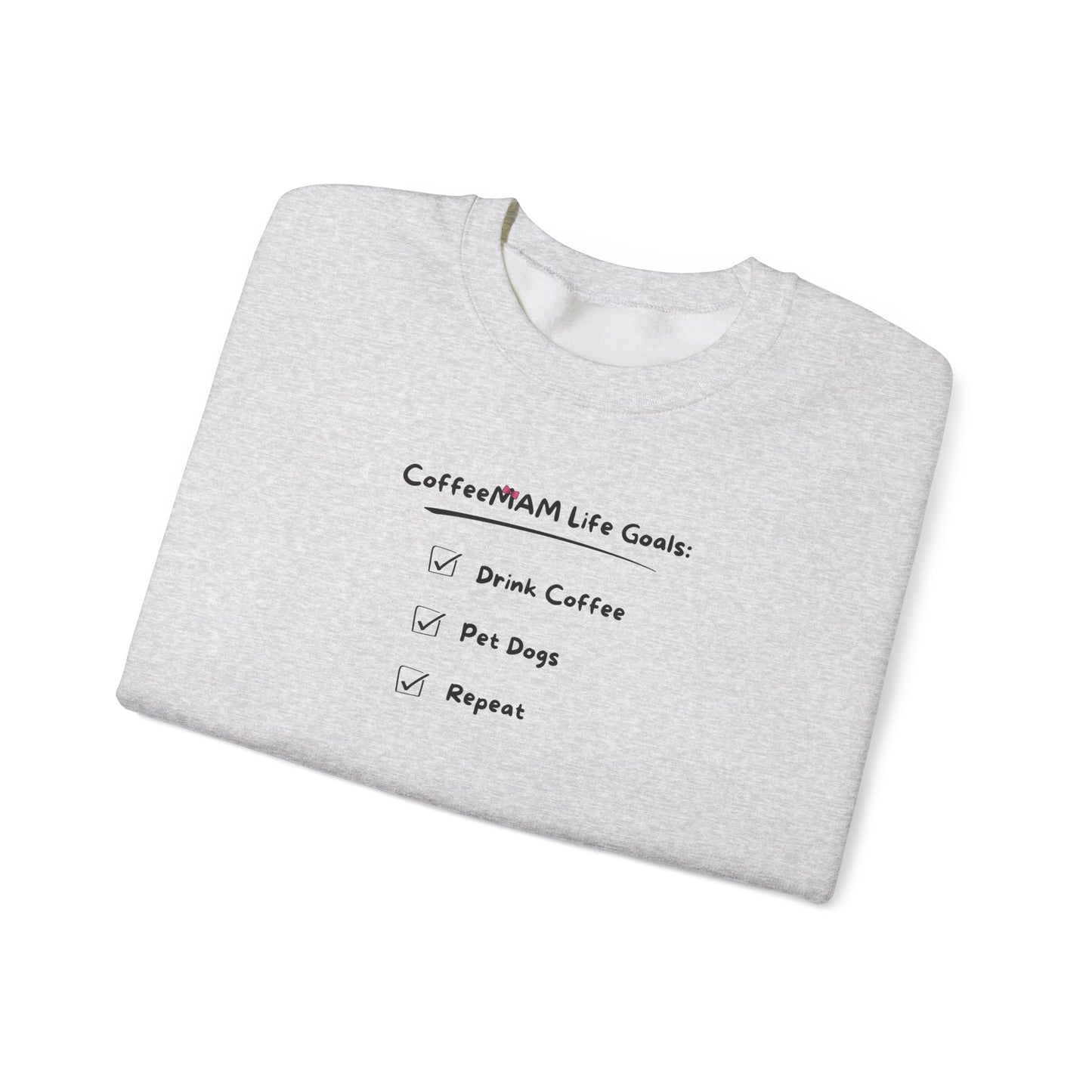 Life Goals Crewneck Sweatshirt