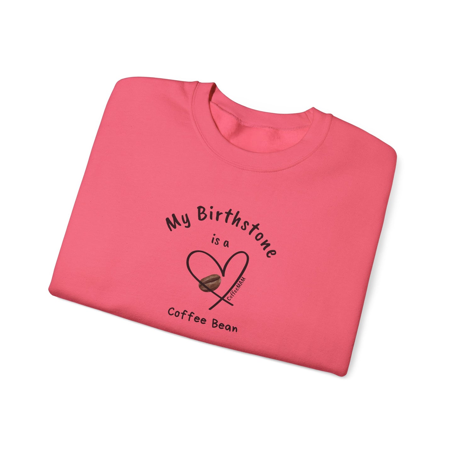 Coffee Bean Birthstone Crewneck Sweatshirt