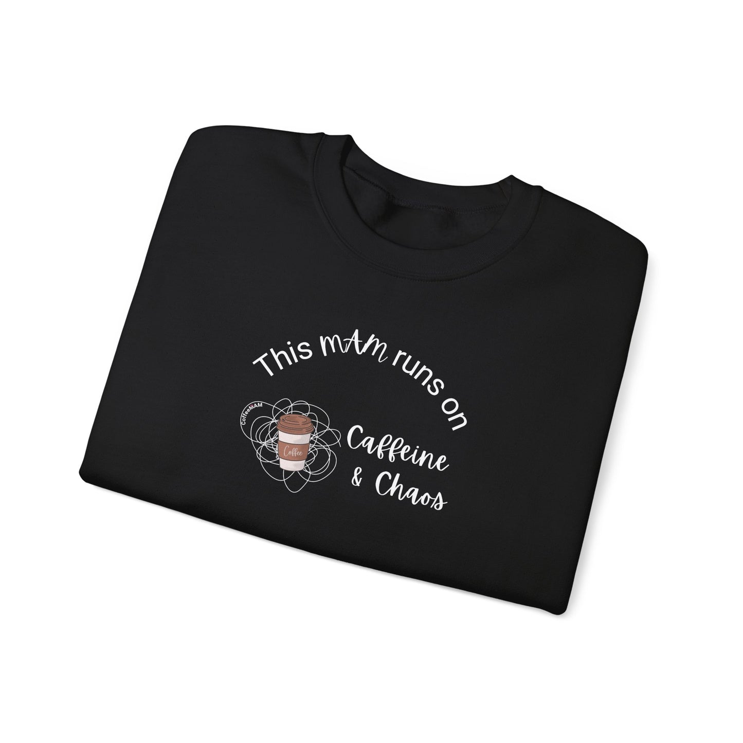 Caffeine & Chaos Crewneck Sweatshirt