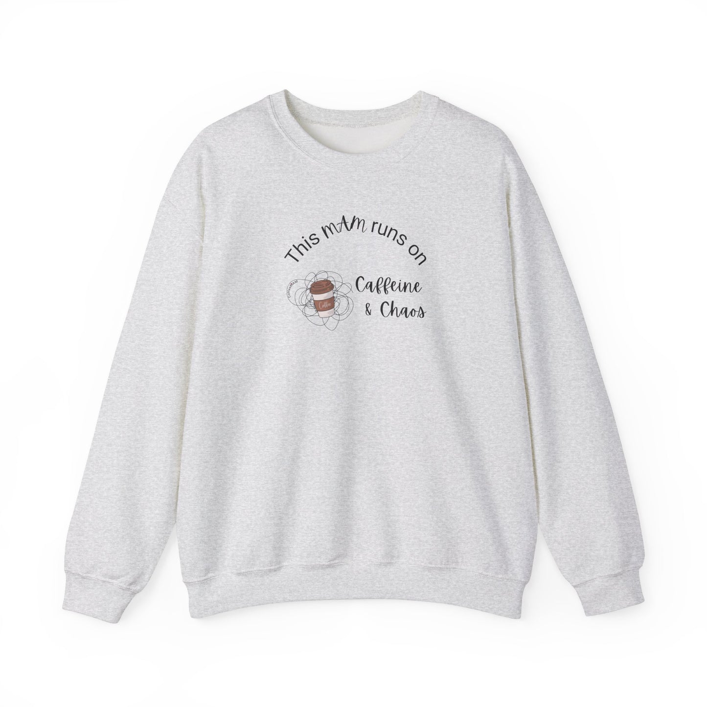 Caffeine & Chaos Crewneck Sweatshirt