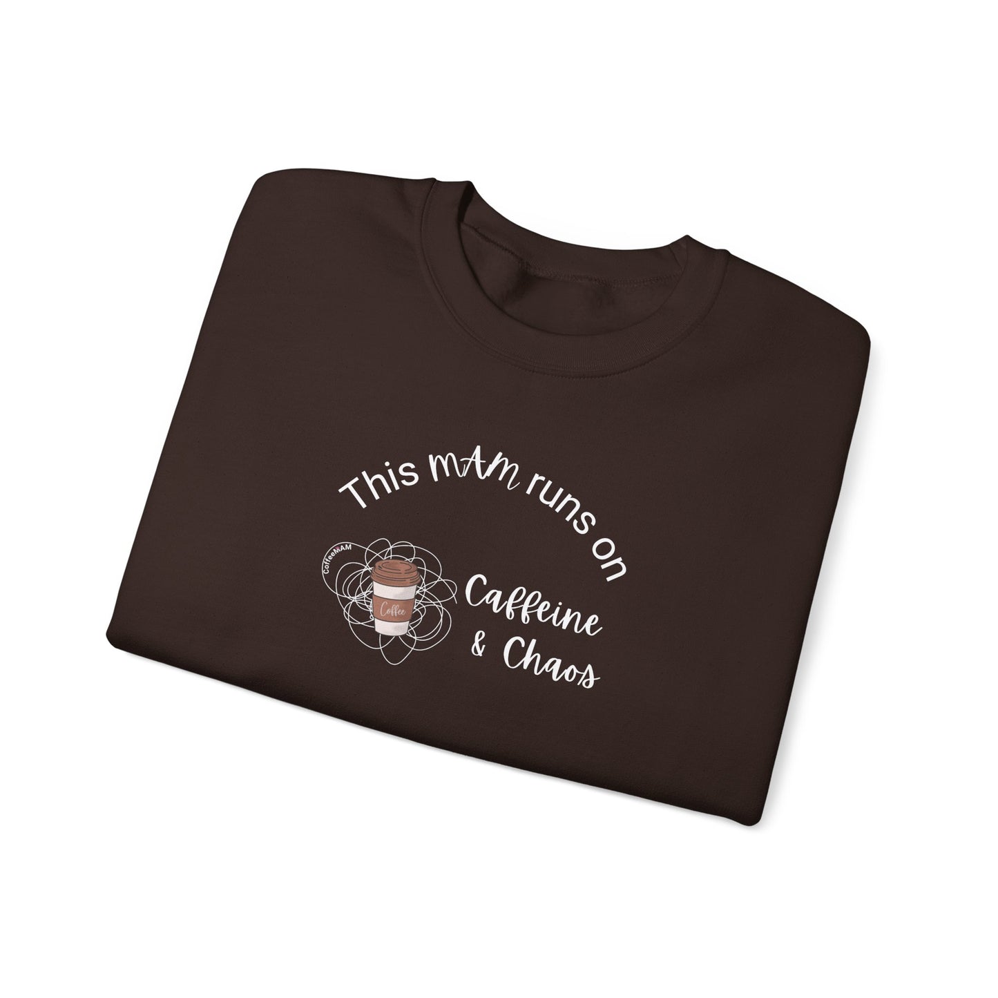 Caffeine & Chaos Crewneck Sweatshirt