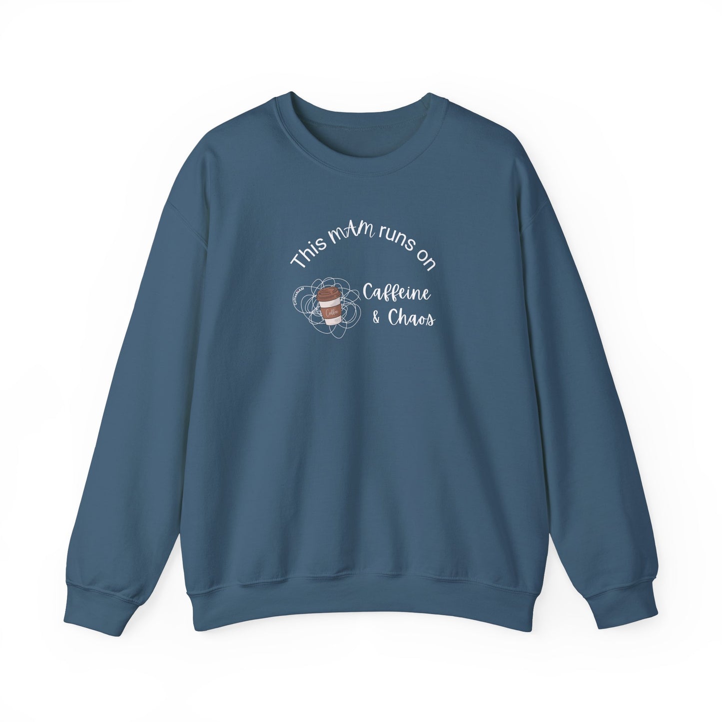 Caffeine & Chaos Crewneck Sweatshirt