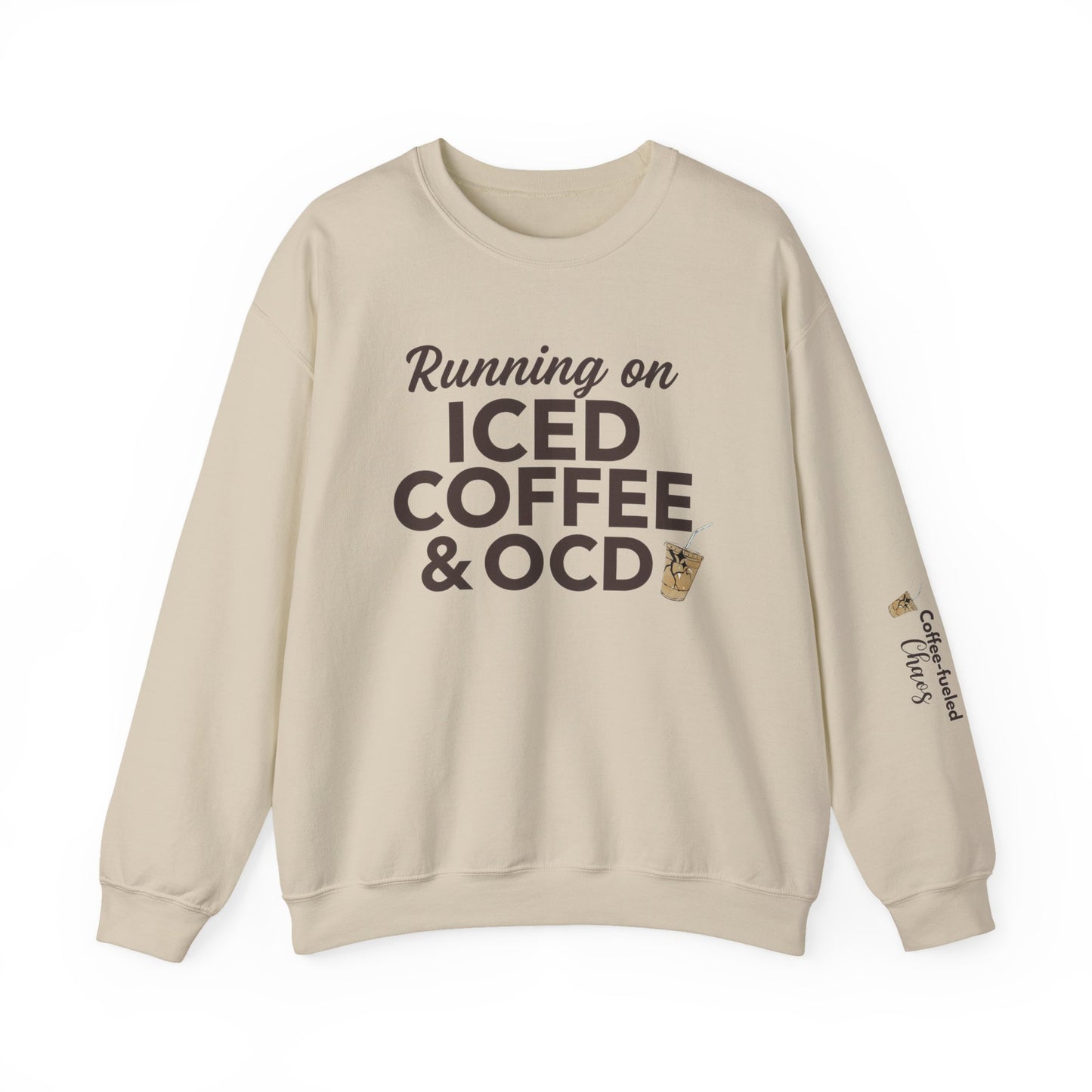 Iced Coffee & OCD Crewneck Sweatshirt