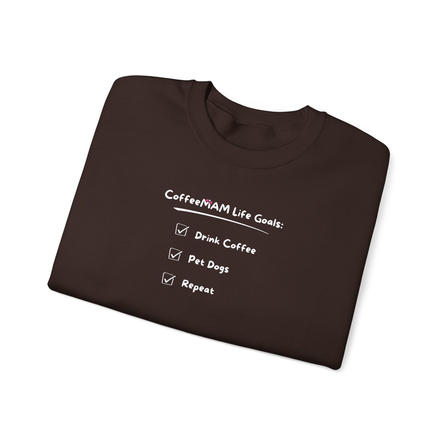 Life Goals Crewneck Sweatshirt