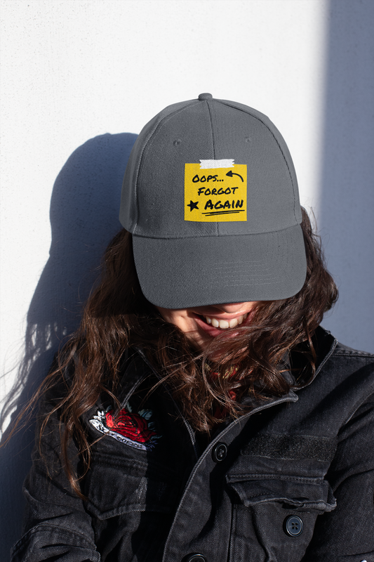 Forgot Again Sticky Note Classic Hat