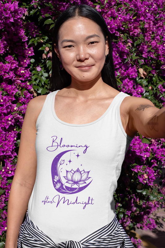 Blooming after Midnight Tank Top